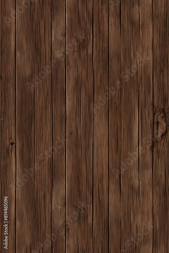 A clean vertical background with a realistic texture of weathered wood in a rustic brown shade, showcasing subtle 3D cracks and knots