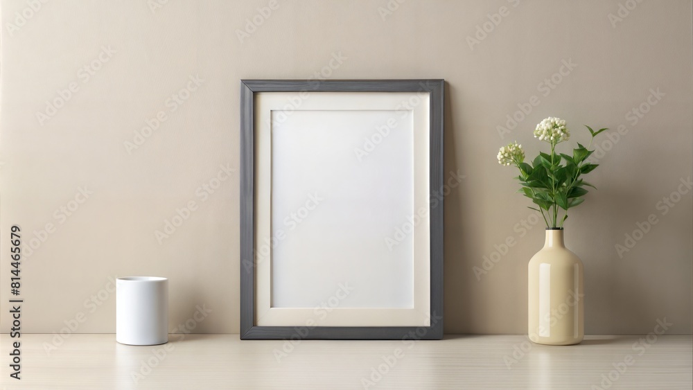 Monochrome Frame Mockup: A frame mockup in a single color palette, such as black, white, or gray, against a neutral background, providing a simple yet impactful presentation option.
Monochrome Frame Mockup: A frame mockup in a single color palette, such as black, white, or gray, against a neutral background, providing a simple yet impactful presentation option.