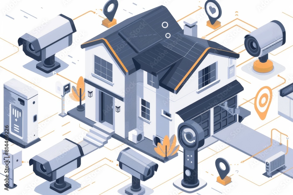 CTV enhances security in a secure home with time-sensitive center alerts, employing smart home automation and AI for wireless security in cognitive learning environments. CTV enhances security in a secure home with time-sensitive center alerts, employing smart home automation and AI for wireless security in cognitive learning environments.