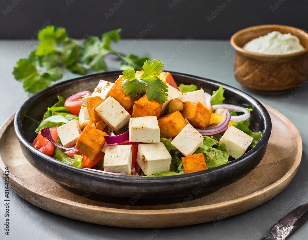 paneer salad food paneer salad food