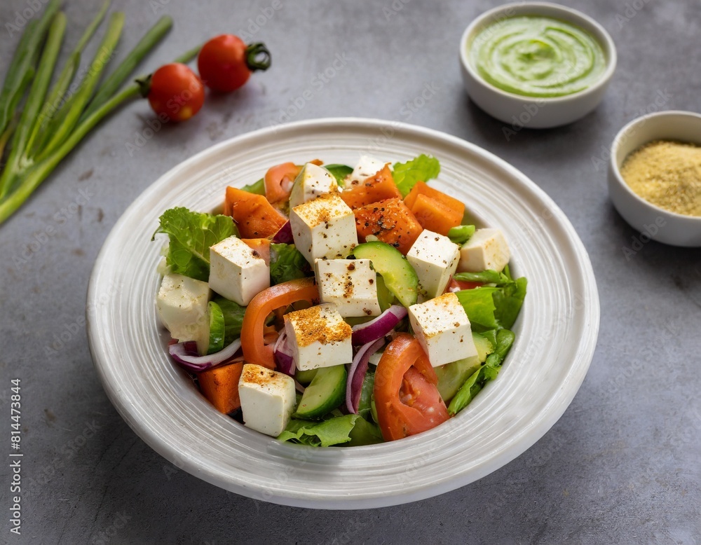 paneer salad food paneer salad food
