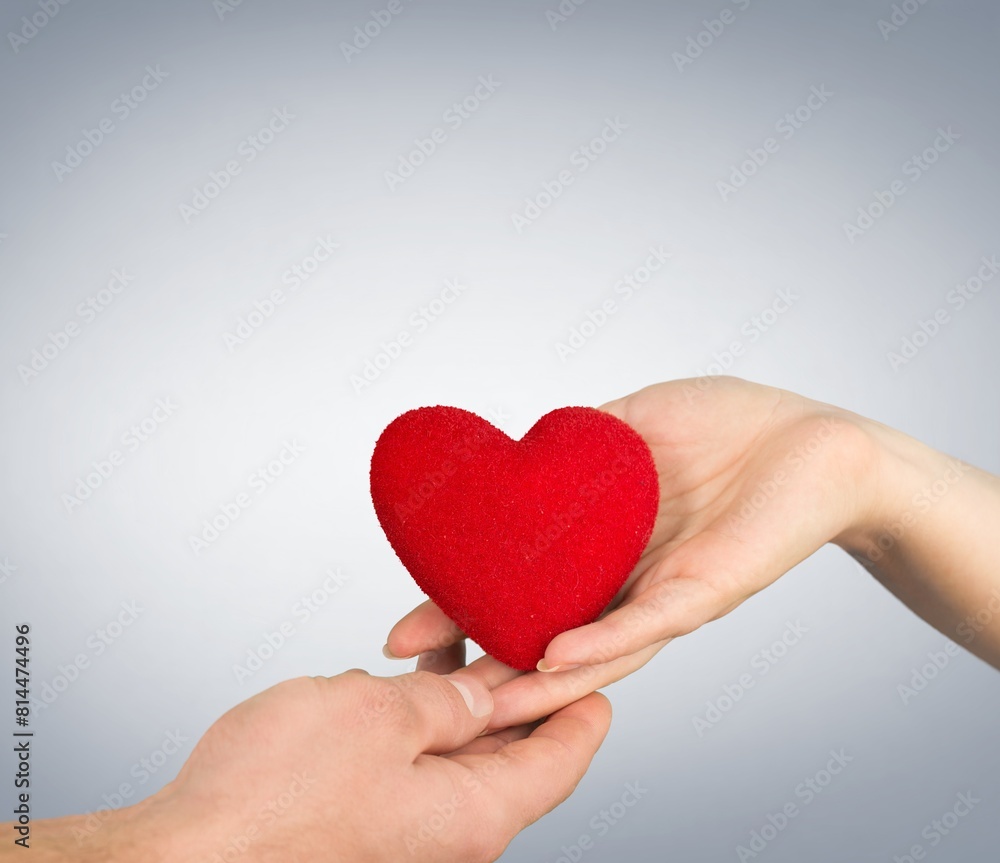 Health Day, hands hold heart shape Health Day, hands hold heart shape
