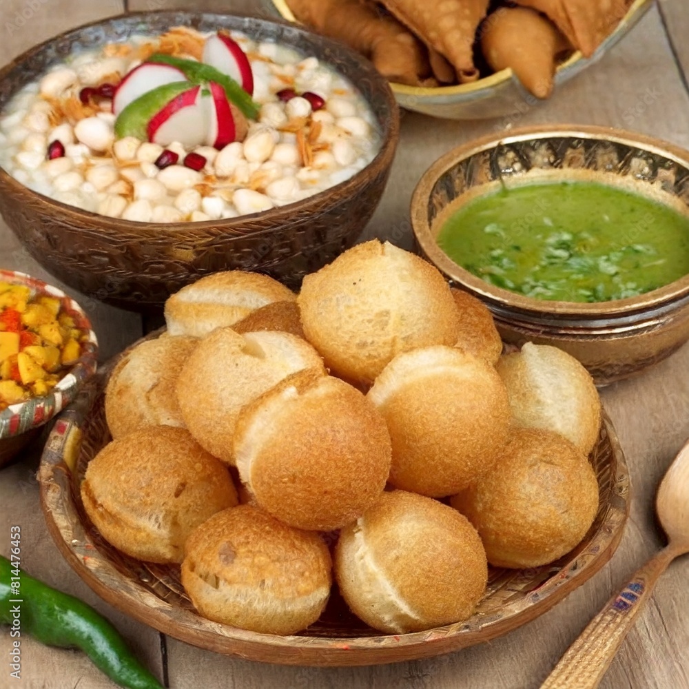 Panipuri or Golgappa Panipuri or Golgappa