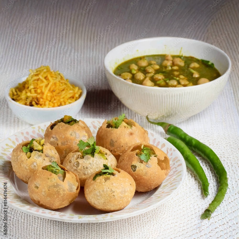 Panipuri or Golgappa Panipuri or Golgappa