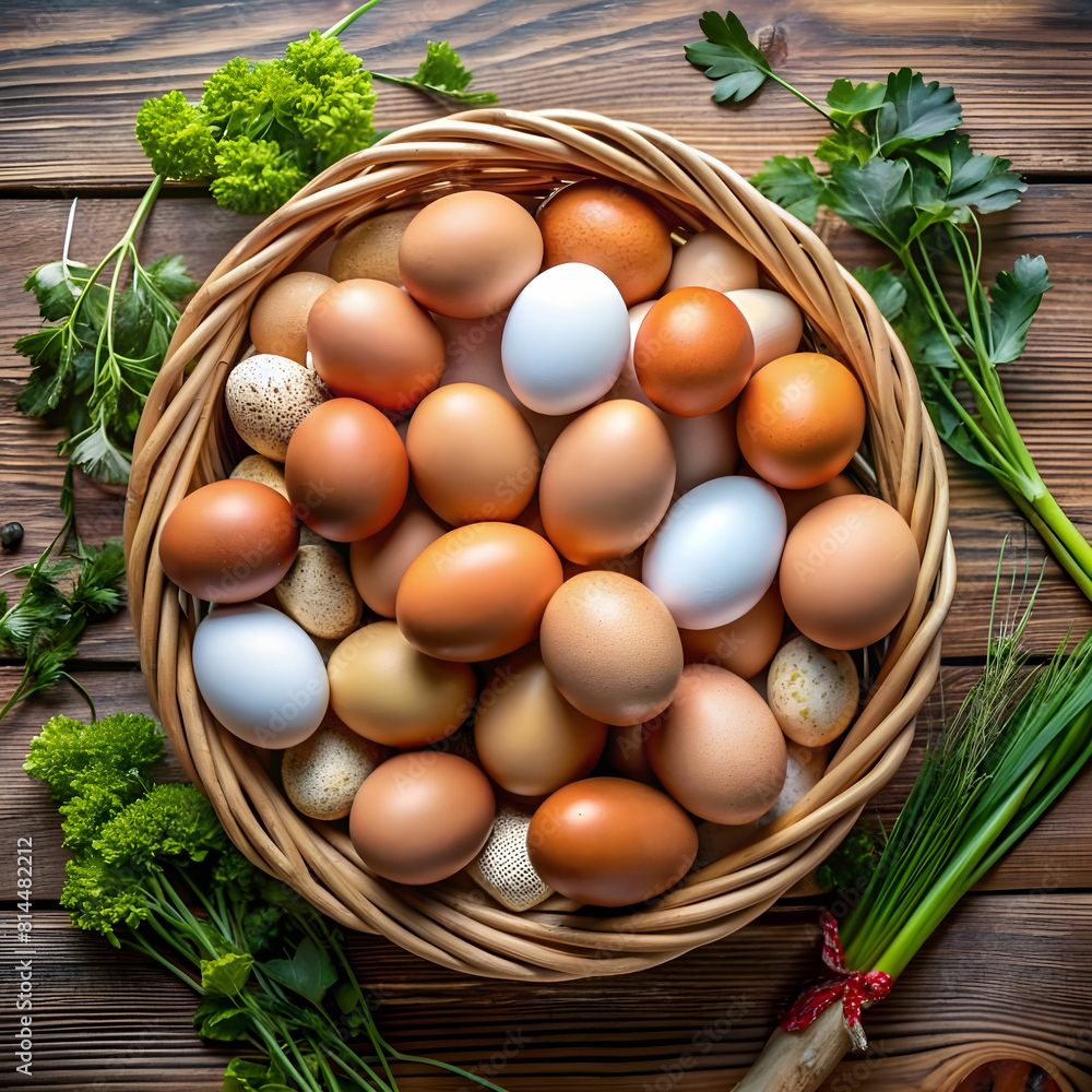 eggs in a basket eggs in a basket