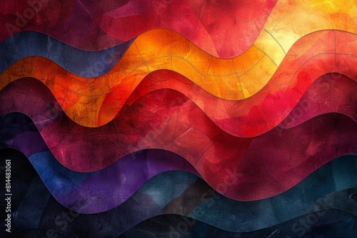 abstract background in colors and patterns for Longest Day of the Year 