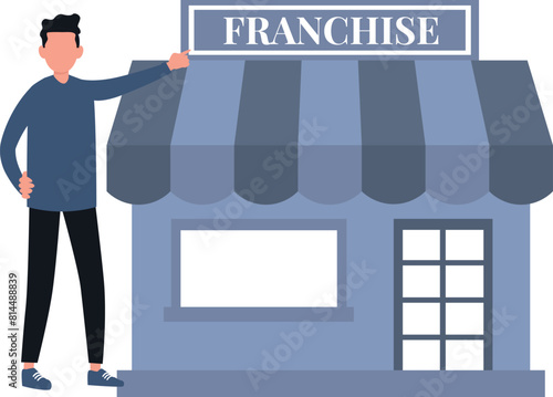 The boy opened a franchise.