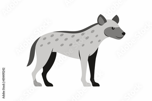 hyena cartoon vector illustration
