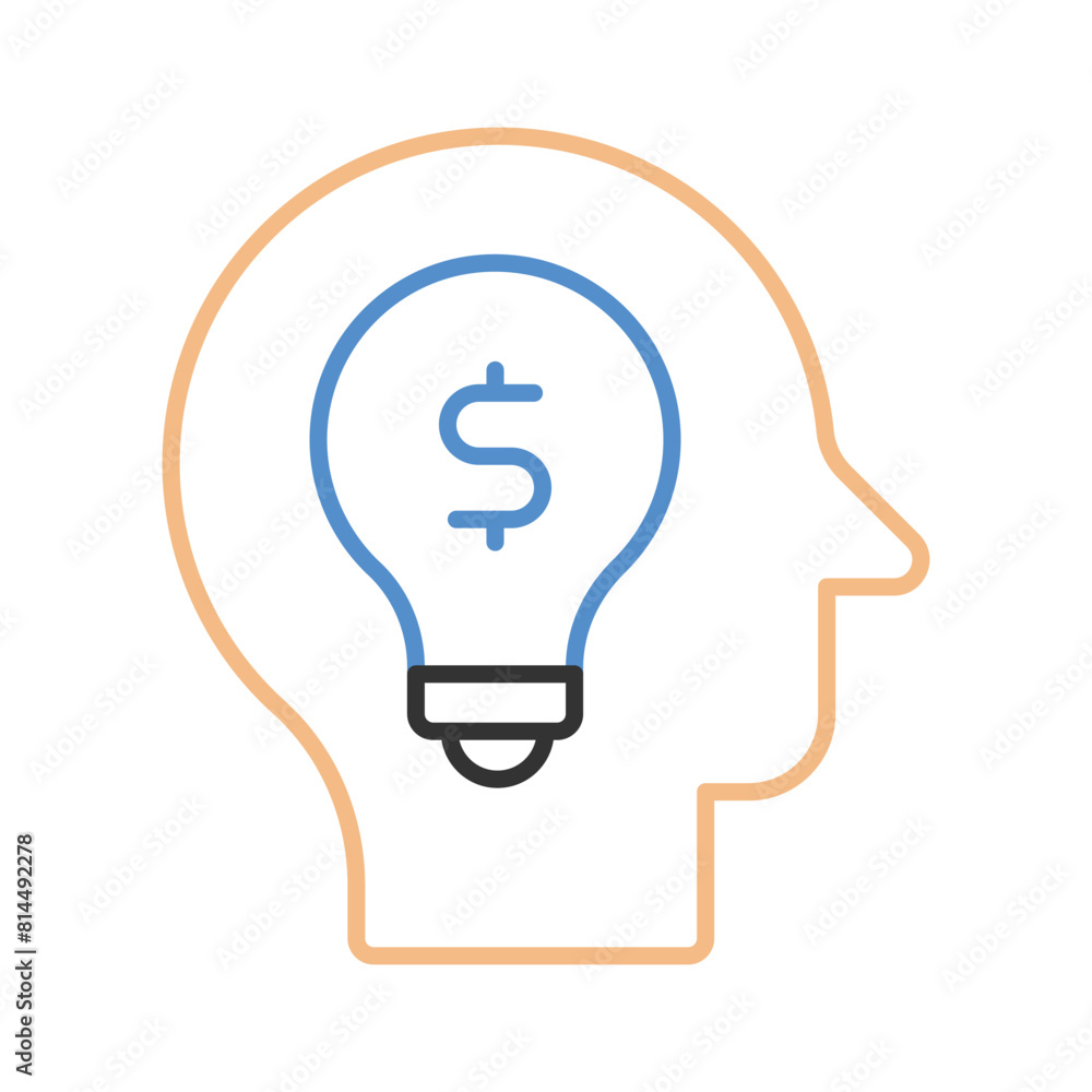 Download this premium vector of Business Idea in editable style, ready to use icon Download this premium vector of Business Idea in editable style, ready to use icon