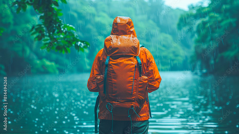 Wanderer in the rain, discovering america's wilds