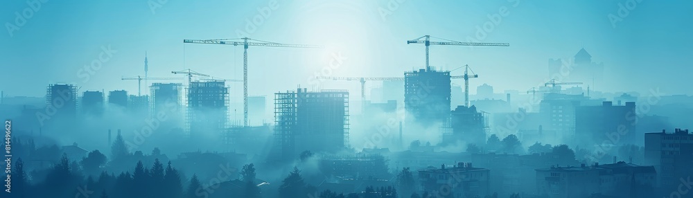 Under Construction, Building Repair Work, Worker At Work. Under Construction, Building Repair Work, Worker At Work.