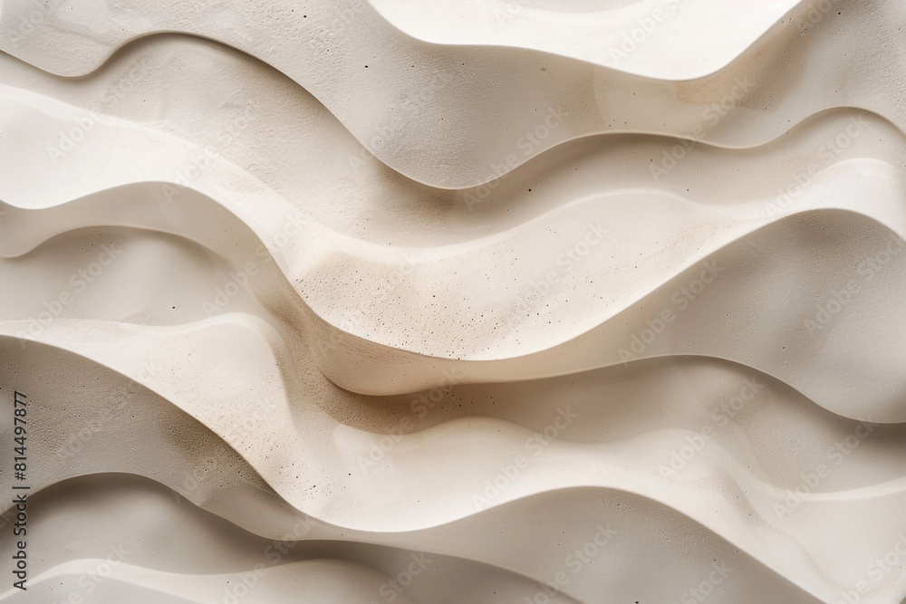 Obraz premium A visually pleasing, minimalist aesthetic background featuring an abstract pattern of greige foam with soft textures and neutral tones 