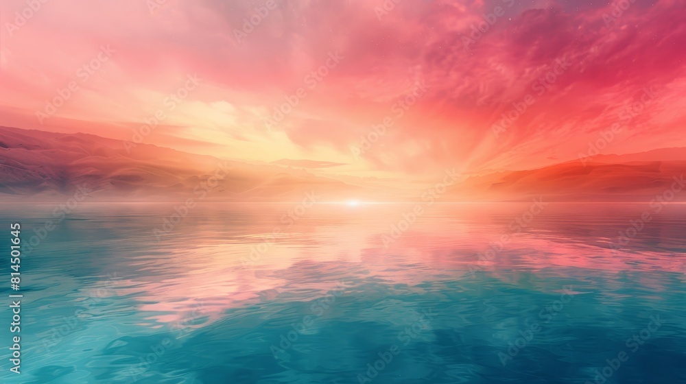 Subtle gradients of color transition seamlessly evoke tranquility and harmony wallpaper Subtle gradients of color transition seamlessly evoke tranquility and harmony wallpaper
