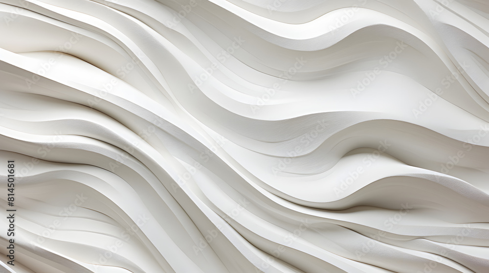 Smooth waves of silk and satin blend with metallic shine on a white backdrop, creating a luxurious abstract artwork Smooth waves of silk and satin blend with metallic shine on a white backdrop, creating a luxurious abstract artwork