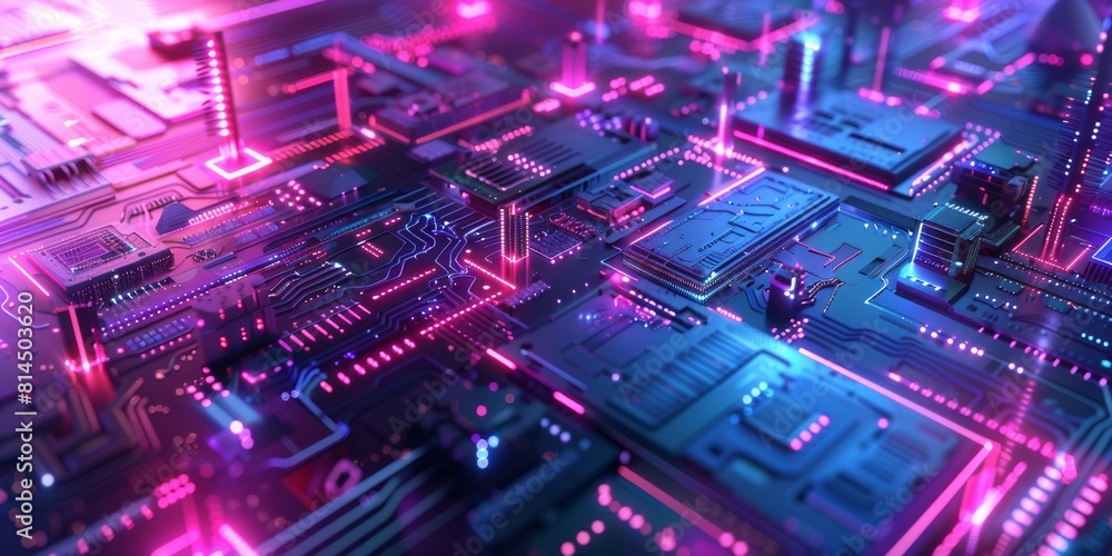 fiber optics background with lots of light spots technology it pink blue and red lights fiber optics background with lots of light spots technology it pink blue and red lights
