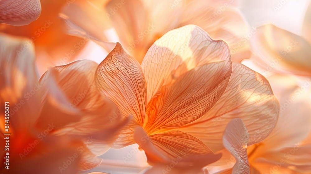 Petals float creating graceful movement and depth wallpaper Petals float creating graceful movement and depth wallpaper