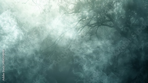 Subtle fog tendrils create a mysterious atmosphere wallpaper