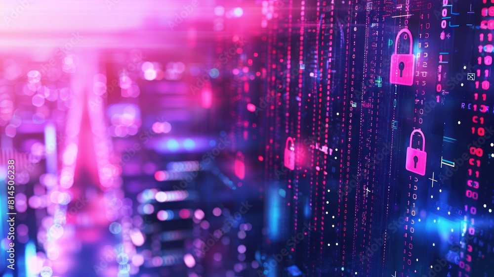 Cyber Security, , personal data concept. abstract technology background. data safety information Cyber Security, , personal data concept. abstract technology background. data safety information