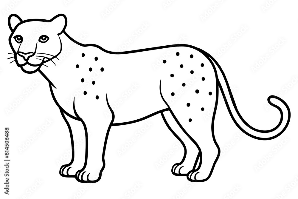 jaguar cartoon vector illustration jaguar cartoon vector illustration