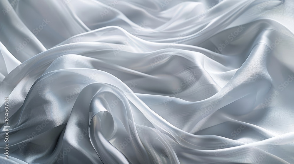 Fototapeta premium Celestial silk textures soft folds and ripples wallpaper