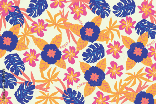 Autumn Floral Pattern