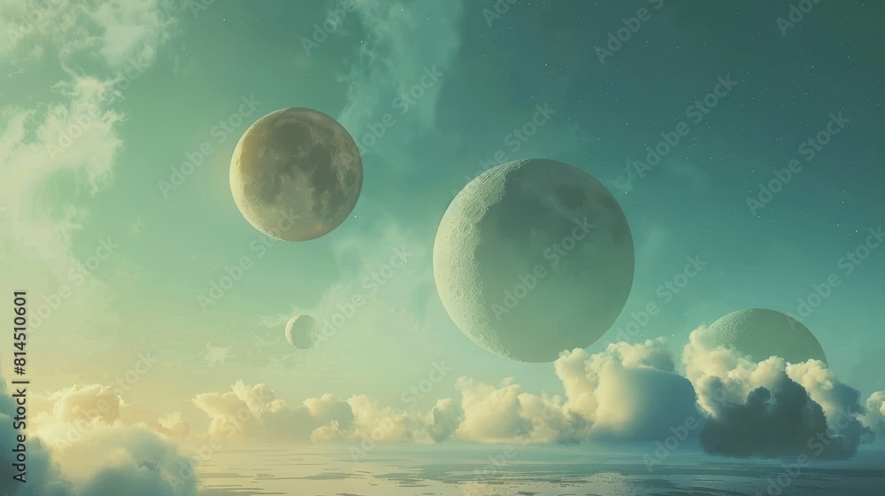 Serenely drifting celestial bodies wallpaper Serenely drifting celestial bodies wallpaper