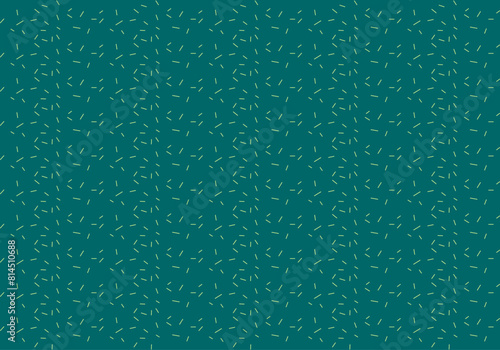 Fondo verde con patrón de líneas cortas verde claro.
