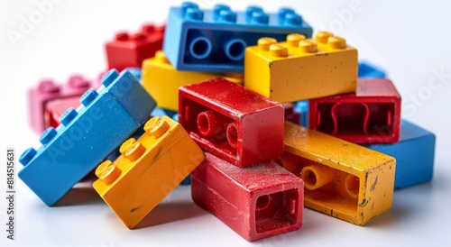 Colorful Blocks Stacked