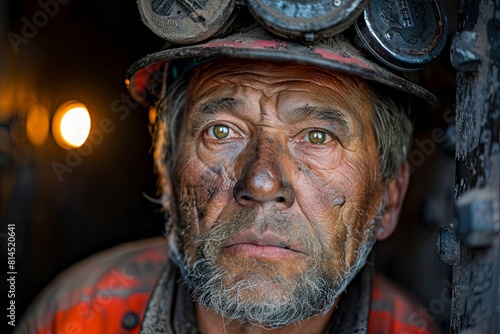 Siberian Forest Railway Worker: Torchlight Laborer