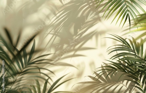 Close Up of Plant With Wall in Background