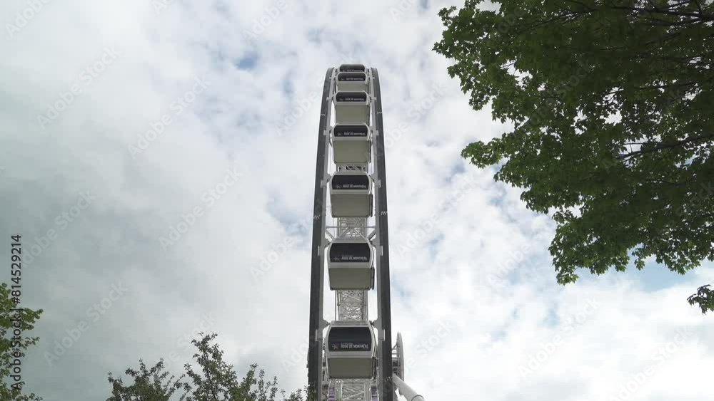 established of La Grande Roue de Montréal observation wheel, located in the heart of the Old Port established of La Grande Roue de Montréal observation wheel, located in the heart of the Old Port