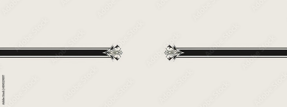 custom made wallpaper toronto digitalA thin line forming a border around the page with a blank space in the center for symbol or text.