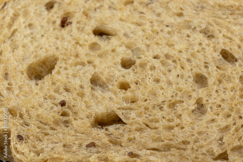 Wallpaper Mural gros plan sur une tranche de pain au blé complet Torontodigital.ca