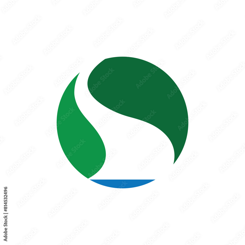 River vector icon illustration River vector icon illustration