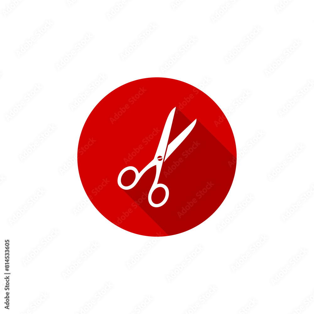 Scissors icon isolated on transparent background Scissors icon isolated on transparent background