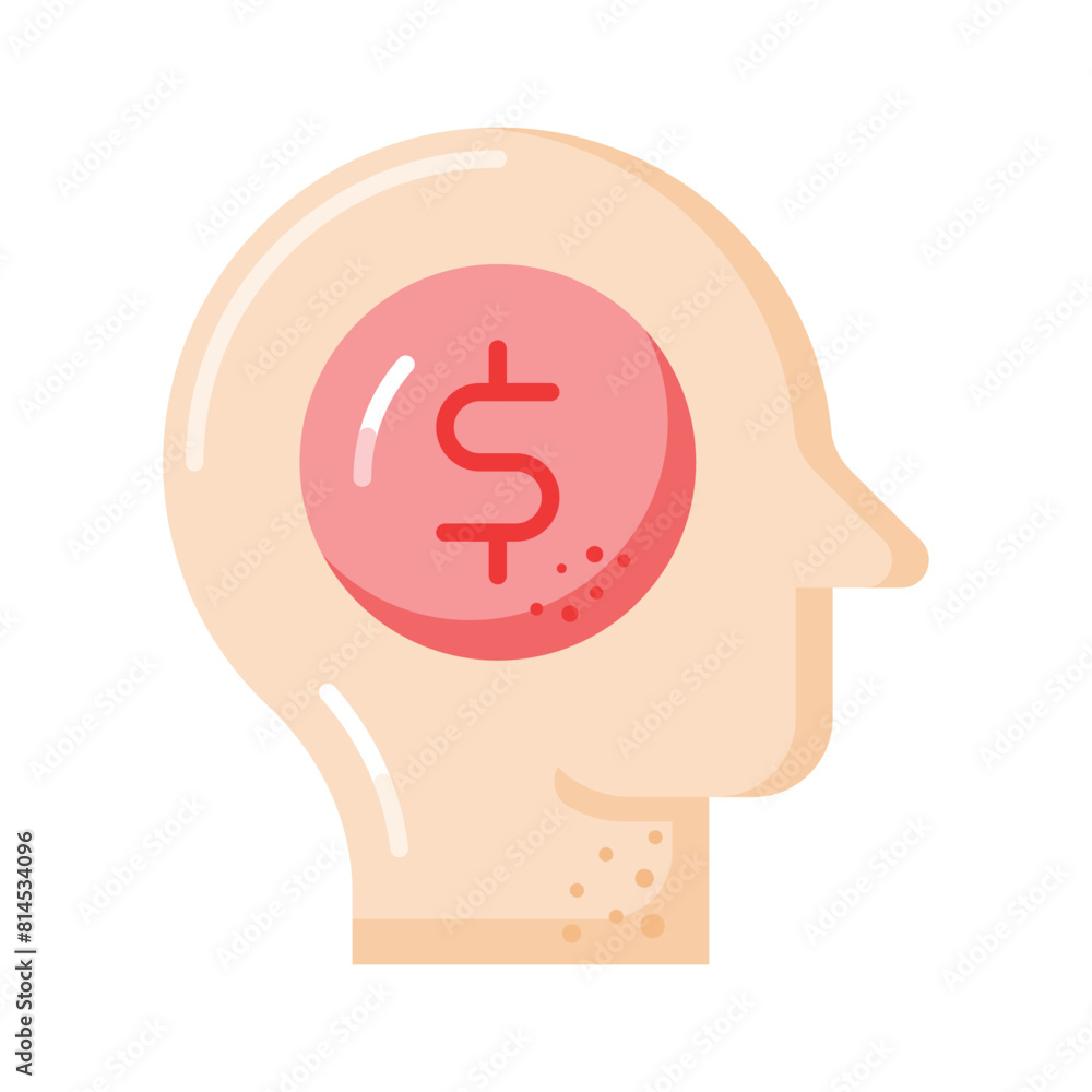 Have a look at this trendy icon of business mind, financial planning vector design Have a look at this trendy icon of business mind, financial planning vector design