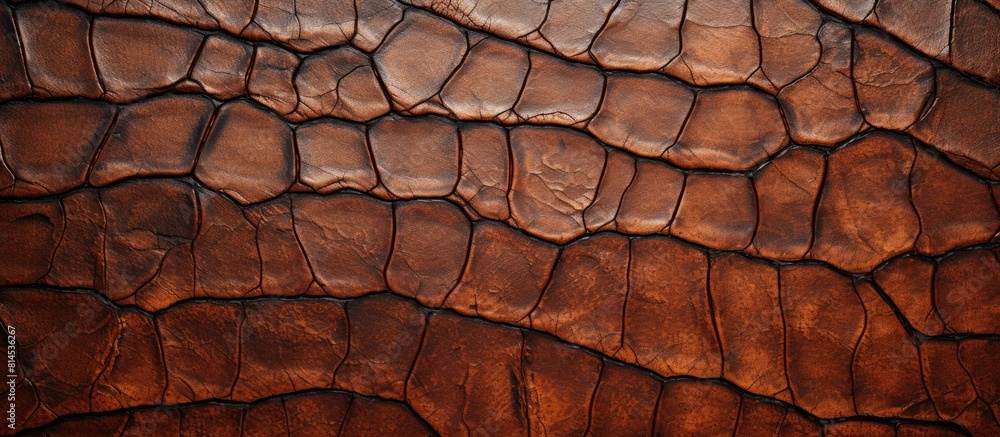 The macro shot captures the detail of an aged leather texture providing a compelling copy space image The macro shot captures the detail of an aged leather texture providing a compelling copy space image