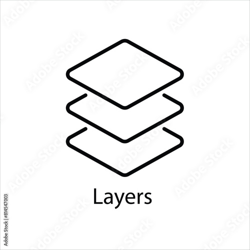 Layers Vector icon