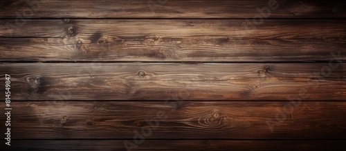 Concept of old wooden planks on a table or floor providing a vintage copy space image