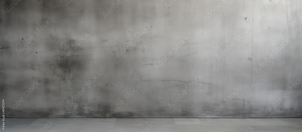 The cement wall with a grey paint has a copy space image The cement wall with a grey paint has a copy space image