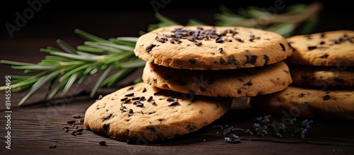 Delicious and nutritious cookie made with black cumin and a buttery flavor perfect for a healthy home Don t forget to leave some copy space for the image photo