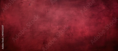 Panel kuchenny z motywem A vintage abstract background in a deep red burgundy hue with an empty surface for copy space image and wallpaper design