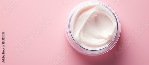 Top view of a moisturizer w...