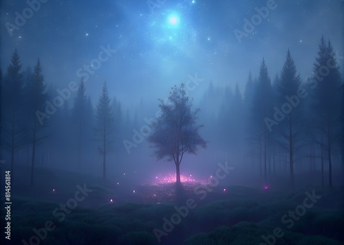 fog in the forest