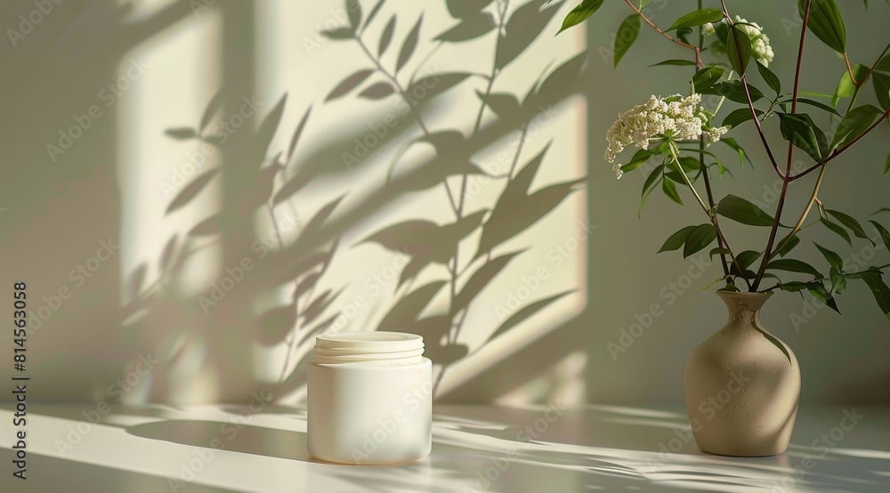 White Vase Next to White Wall White Vase Next to White Wall