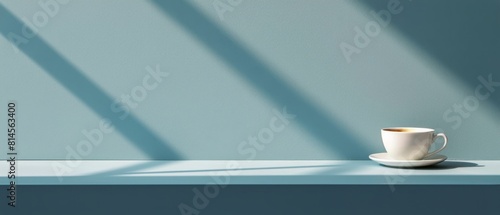 Coffee Cup on Shelf
