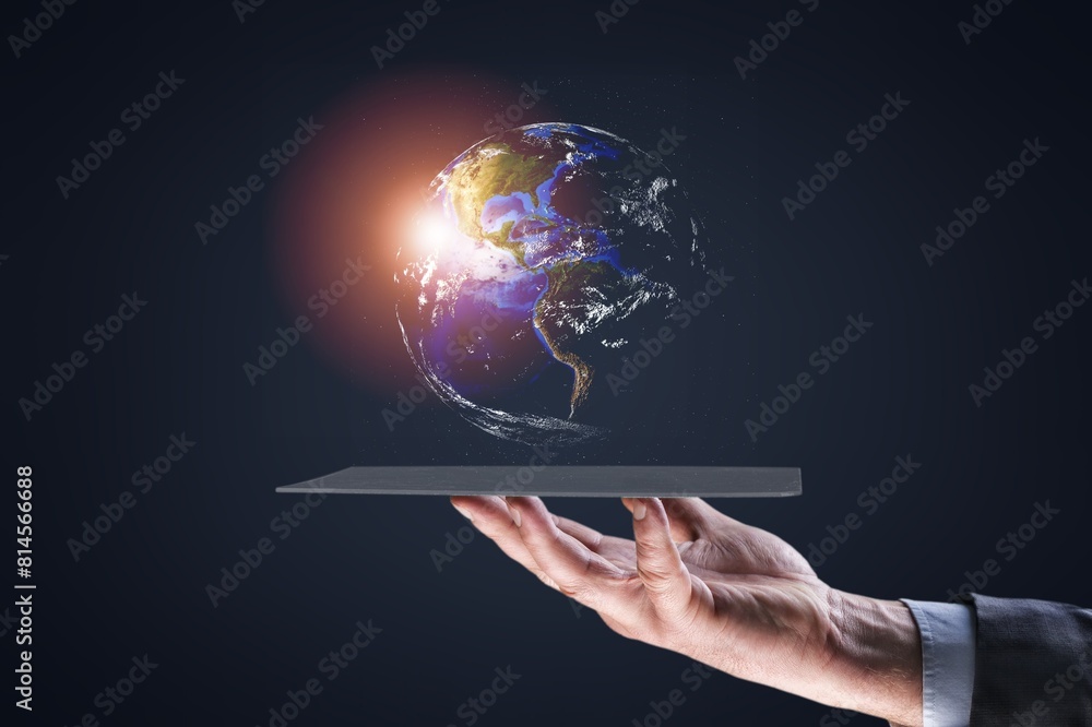 Concept Reduce CO2, Global Warming, Energy Conservation concept