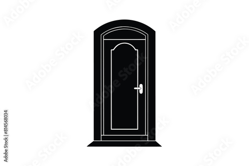 illustration of a door