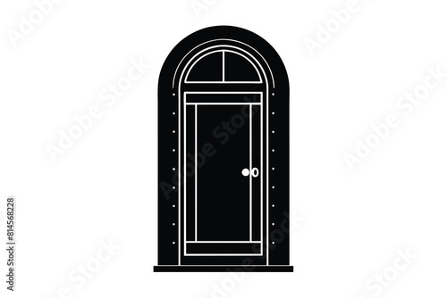 illustration of a door