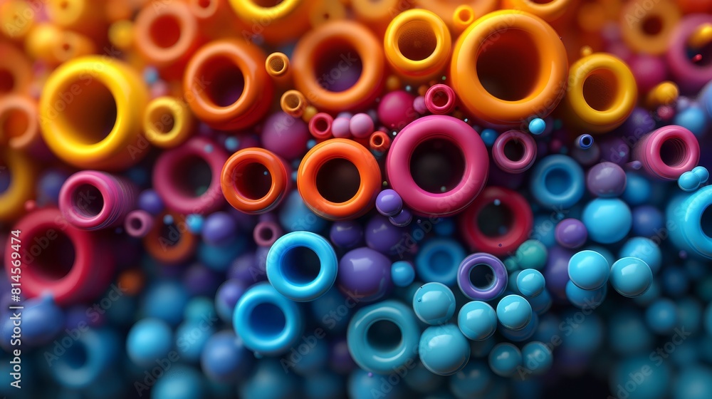 Background image, fantasy style, 3D, sphere, circle, colorful, pleasing to the eye. Background image, fantasy style, 3D, sphere, circle, colorful, pleasing to the eye.